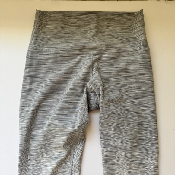 Lululemon Wunder Under Leggings Hi-Rise Tight Ombre Melange Space Dye White Sz 6 - Picture 10 of 13